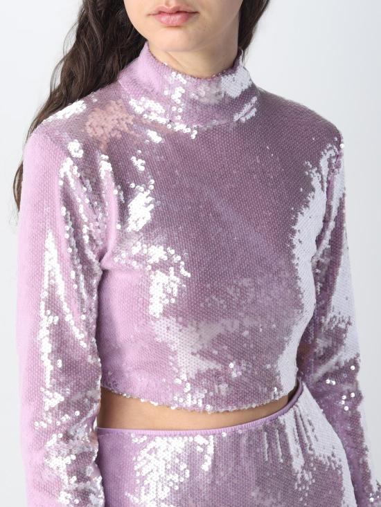 25FW 로테이트 긴팔 티셔츠 RT2380 163521 Lilac - ROTATE