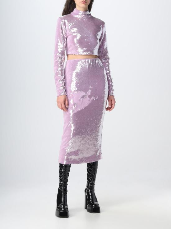 25FW 로테이트 긴팔 티셔츠 RT2380 163521 Lilac - ROTATE