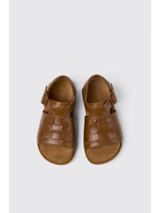  [키즈] 캠퍼 샌들 K800585 004 BRUTUS SANDAL 0 Brown - CAMPER
