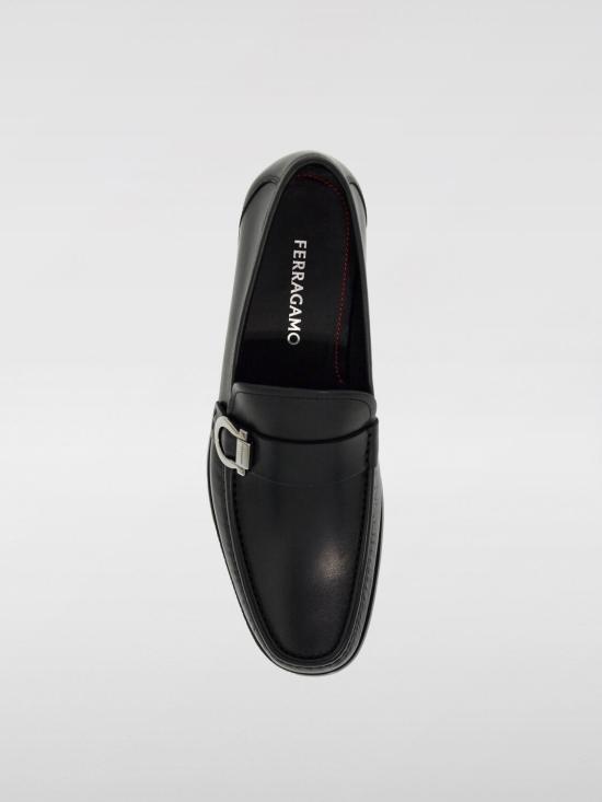 25FW 살바토레 페라가모 로퍼 027963 775114 007 Black - SALVATORE FERRAGAMO