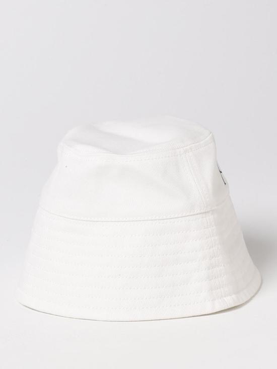 25FW 파투 버킷햇 AC0270132 001W White - PATOU