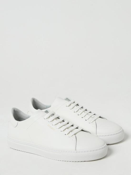 25FW 악셀 아리가토 올화이트 레더 클린 90 28102 White - AXEL ARIGATO