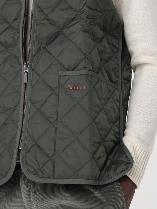 25FW 바버 퀼티드 집 라이너 MLI0001 GN92 Green - BARBOUR