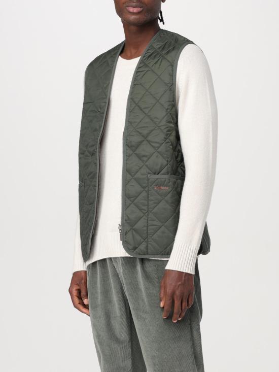 25FW 바버 퀼티드 집 라이너 MLI0001 GN92 Green - BARBOUR