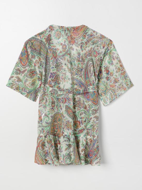 25FW [키즈] 에트로 원피스 GU1B53M0045 102MC Ivory - ETRO