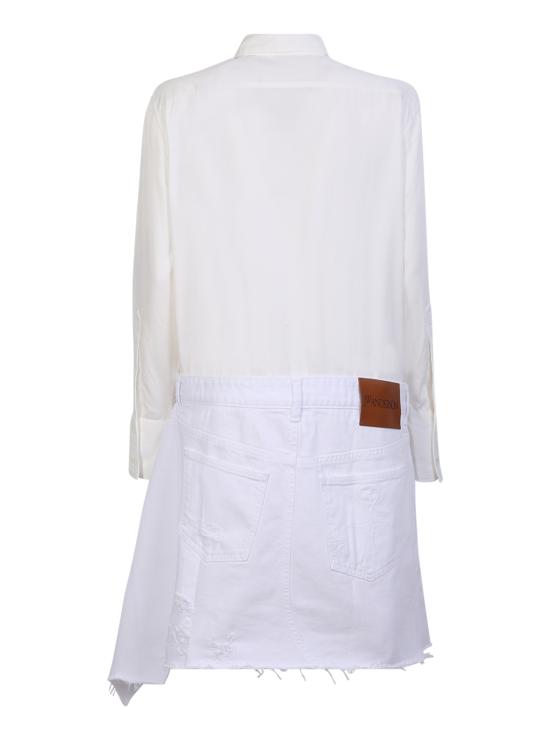  JW앤더슨 미디 원피스 DR0343 PG1248 001 White - JW ANDERSON