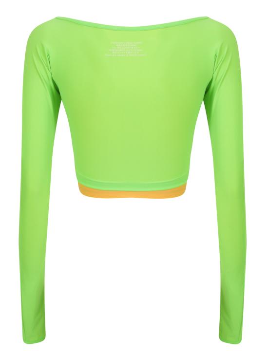  써네이 긴팔 티셔츠 CRTWWTOP01 8ELA003 7439 Green - SUNNEI