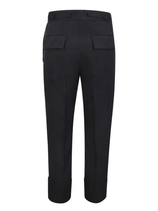  사피오 스트레이트 팬츠 N7 GABARDINE NERO Black - SAPIO