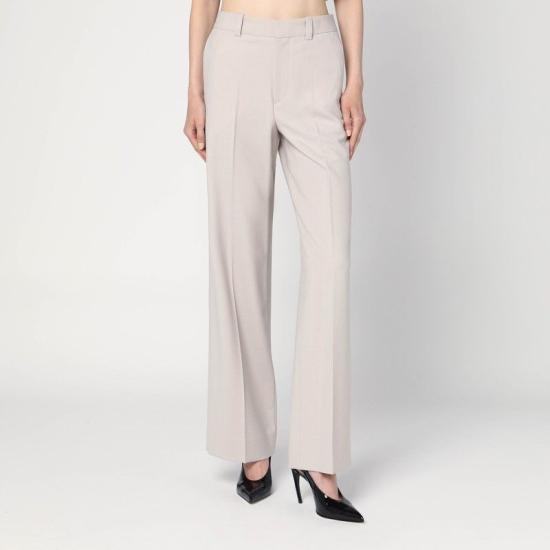 25FW 빅토리아 베컴 스트레이트 팬츠 1325WTR006429BWO PU GREY
