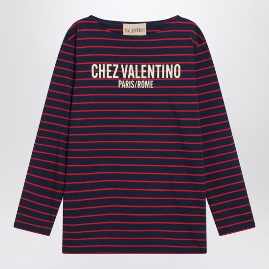 25FW 발렌티노 가라바니 긴팔 티셔츠 7B3MG24W9GH BMZ MULTICOLOR