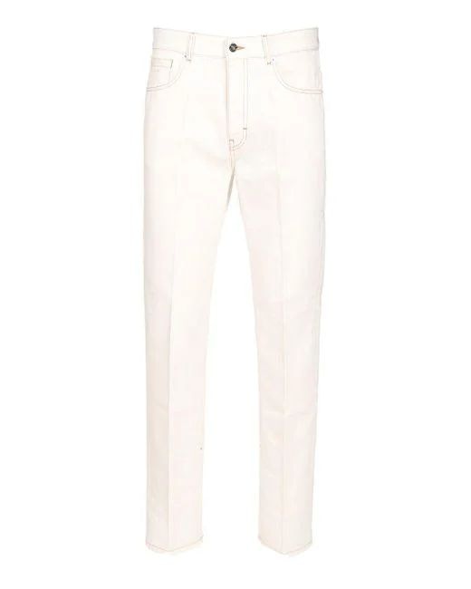 25FW 지방시 스트레이트 팬츠 BM51MK516J 100 WHITE