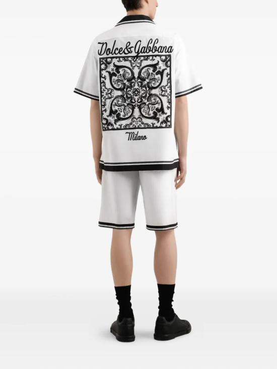 25FW 돌체앤가바나 반팔 셔츠 G5NO5TFI5JG HX5DQ MAIONERO - DOLCE & GABBANA