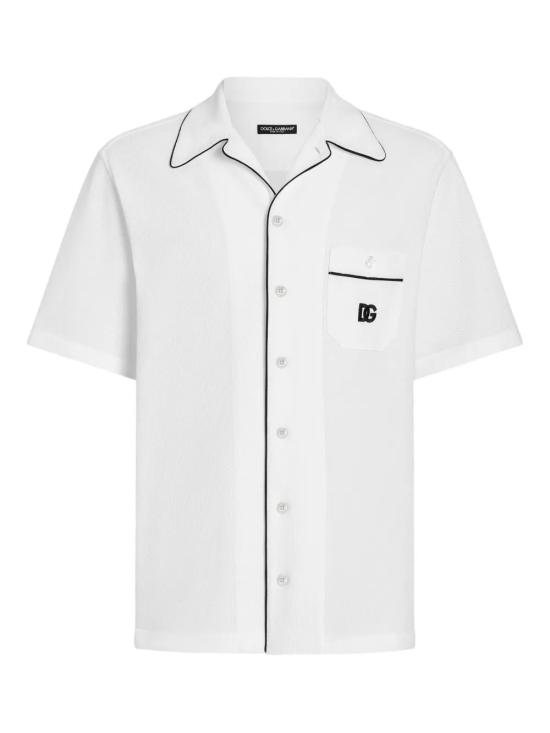 25FW 돌체앤가바나 반팔 셔츠 G5KS3ZHU7UT W0800 BIANCOOTT