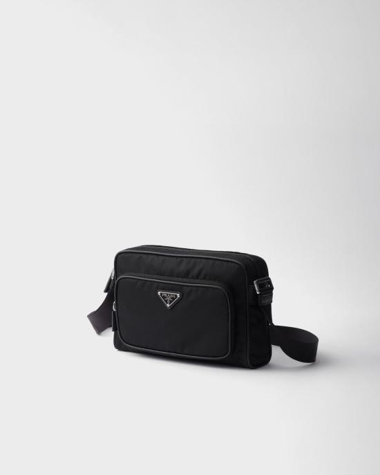 25FW 프라다 삼각로고 리나일론 스몰 크로스백  2VH1902DMH F0002 NERO - PRADA