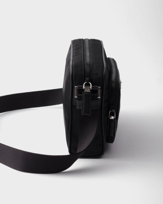 25FW 프라다 삼각로고 리나일론 스몰 크로스백  2VH1902DMH F0002 NERO - PRADA