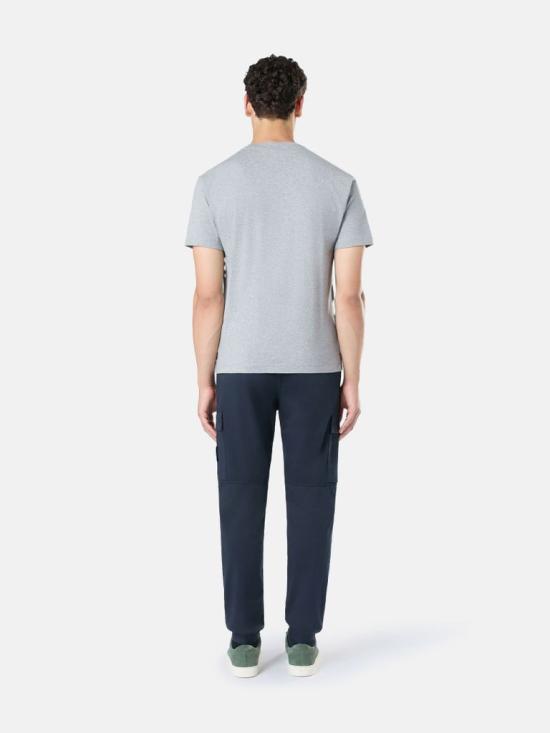 25FW 스톤 아일랜드 반팔 티셔츠 K2S152100027S0013 V0M64 MELANGREY - STONE ISLAND