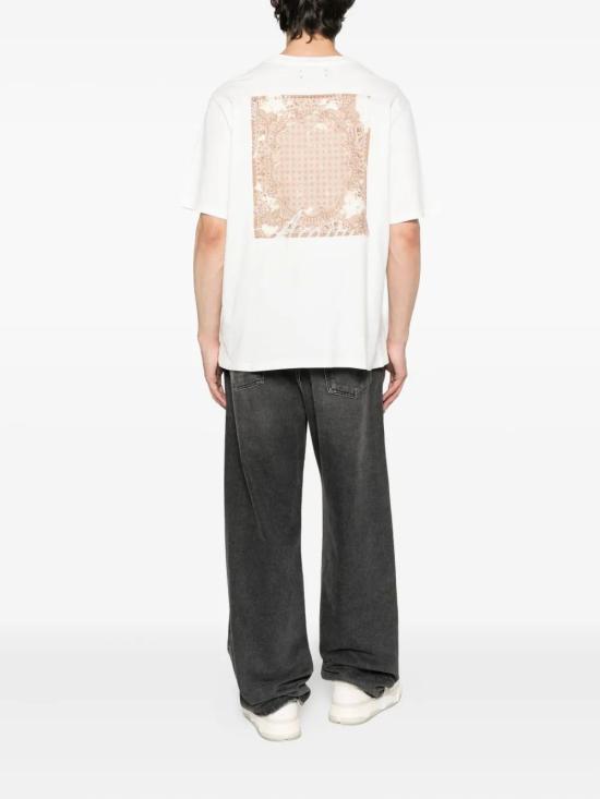 25FW 아미리 반팔 티셔츠 AMJYTE1197 127 IVORY - AMIRI