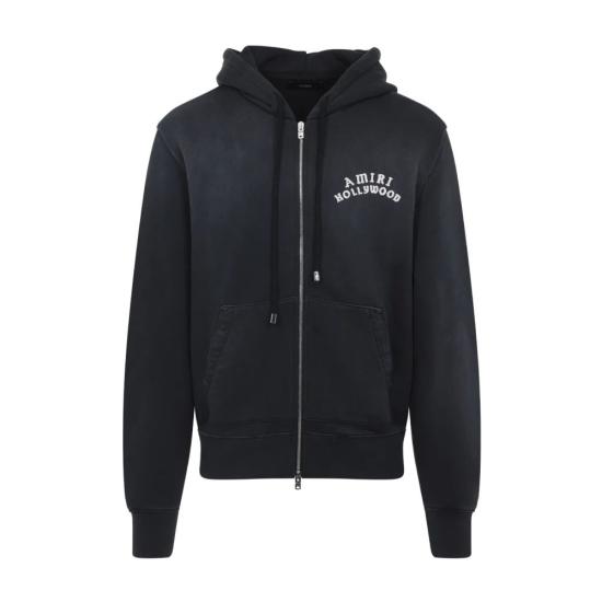 25FW 아미리 후드 티셔츠 AMJYHD1132 001 BLACK