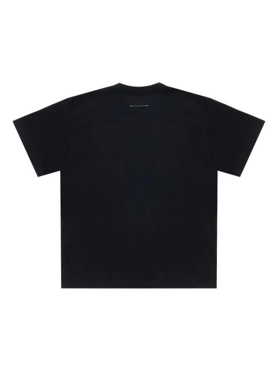 25FW MM6 메종마르지엘라 반팔 티셔츠 SH0GC0032S24312 900 BLACK - MM6 MAISON MARGIELA