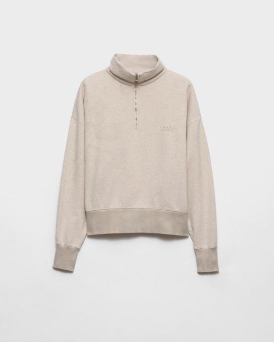 25FW 프라다 반팔 티셔츠 UJL39C17IP F0018 NATURALE