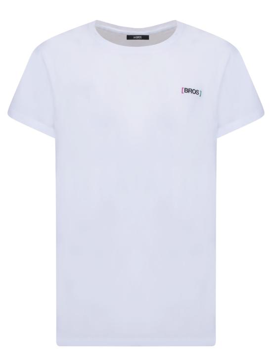  14 브로스 반팔 티셔츠 12679 A5128436 001 White