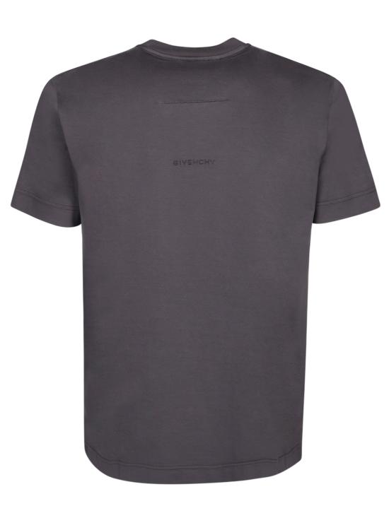  지방시 반팔 티셔츠 BM71H2 3YDX 056 Grey - GIVENCHY