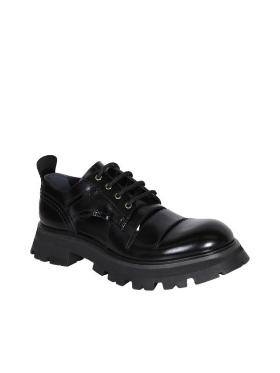  알렉산더 맥퀸 플랫 슈즈 755645 WIDU0 1000 Black - ALEXANDER MCQUEEN