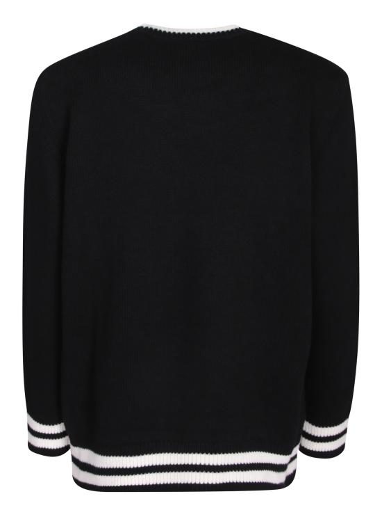 알렉산더 맥퀸 스웨터 760760 Q1XII 1011 Black - ALEXANDER MCQUEEN