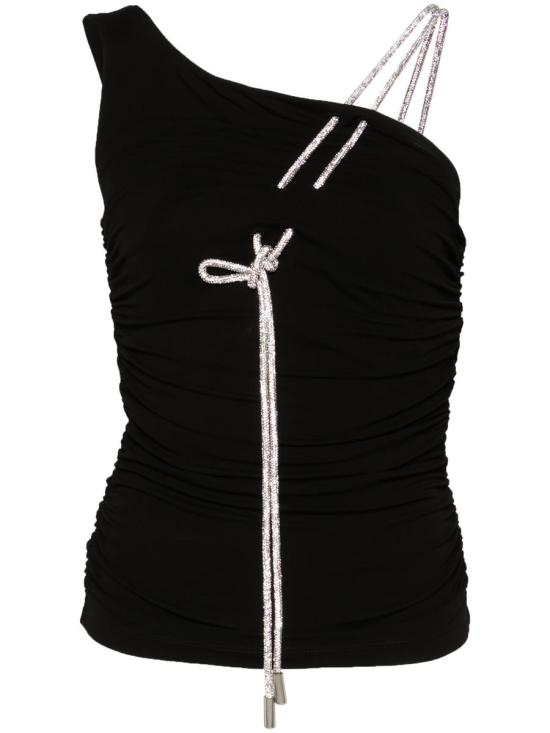 24FW 오프화이트 민소매 티셔츠 OWAD253F24JER001 1010 BLACK BLACK