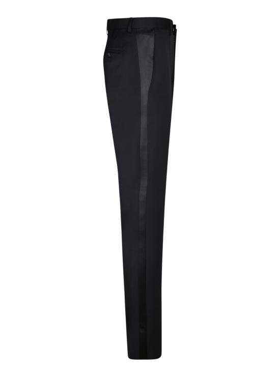  랑방 스트레이트 팬츠 RMTR0102 5711A23 10 Black - LANVIN
