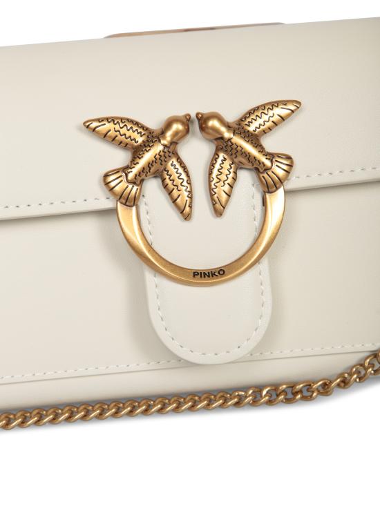 26FW 핑코 크로스백 100062 A0F1 Z14Q White - PINKO