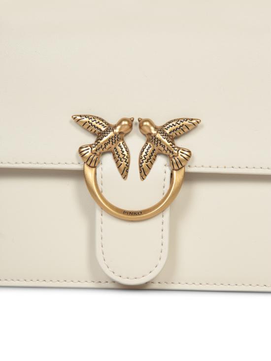 26SS 핑코 토트백 100071 A0F1 Z14Q White - PINKO