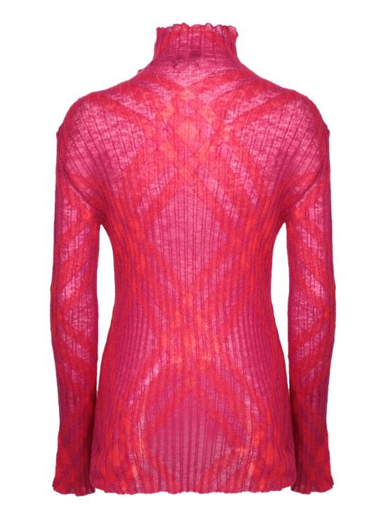 24FW 버버리 터틀넥 8076508 B7338 Red - BURBERRY