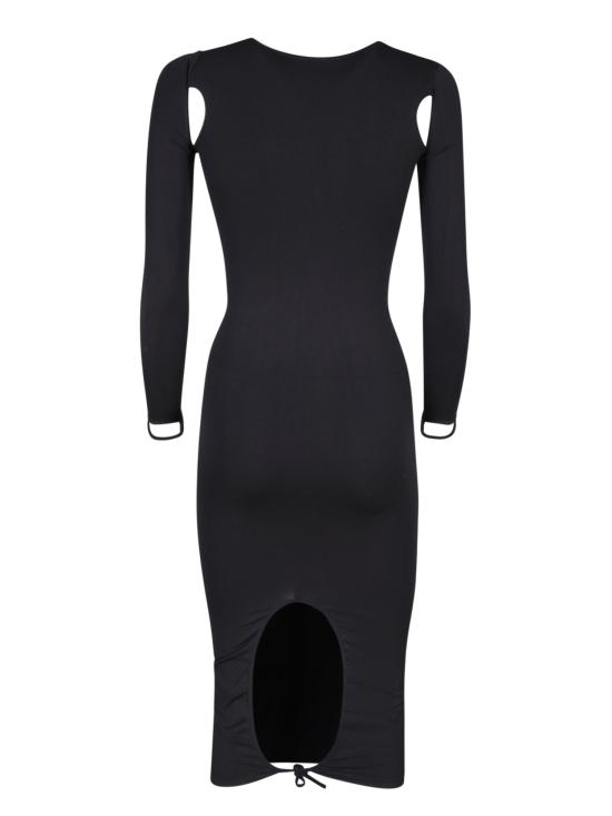  안드레아 아다모 미디 원피스 ADPF23DR 11948775 0473 Black - ANDREA ADAMO