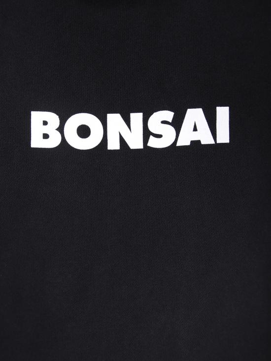  본사이 후드 티셔츠 SW003 001 BLACK Black - BONSAI
