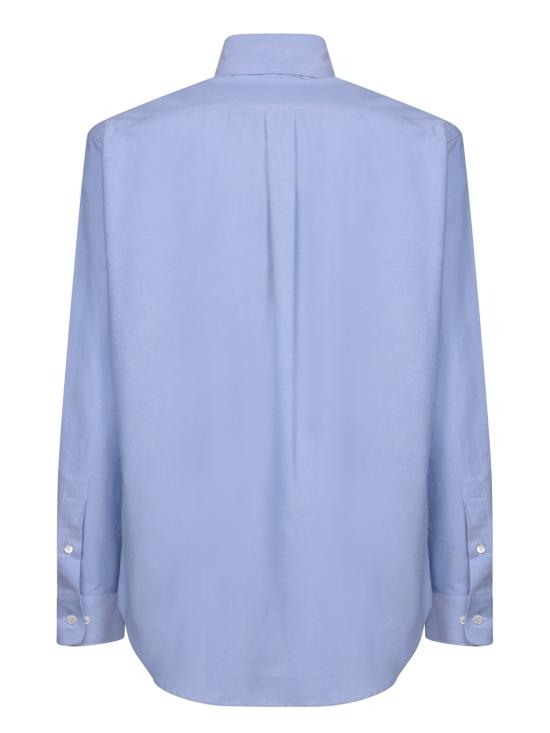 24FW 팜앤젤스 긴팔 셔츠 PMGE012E23 FAB001 4010 Blue - PALM ANGELS