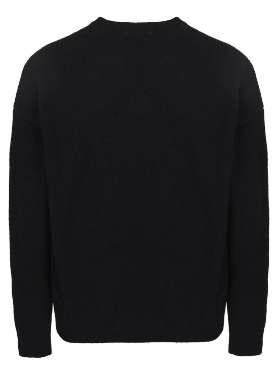 24FW 팜앤젤스 스웨터 PMHE054F23 KNI004 1001 Black - PALM ANGELS