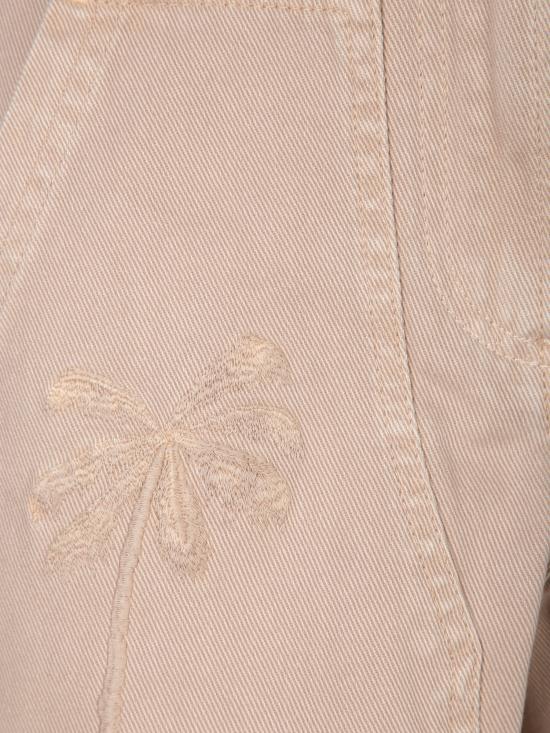 24FW 팜앤젤스 스트레이트 팬츠 PWCF008E23 FAB001 6161 Beige - PALM ANGELS