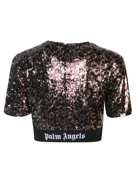 24FW 팜앤젤스 반팔 티셔츠 PWAA068F23 FAB001 6010 Brown - PALM ANGELS