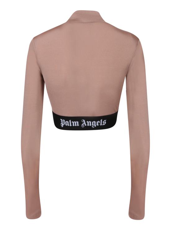 24FW 팜앤젤스 긴팔 티셔츠 PWAB040F23 FAB001 6210 Brown - PALM ANGELS