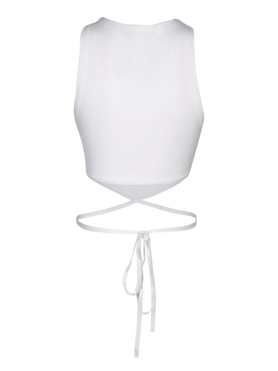  앨리스 앤 올리비아 민소매 티셔츠 CC2045 13711 B135 White - ALICE & OLIVIA