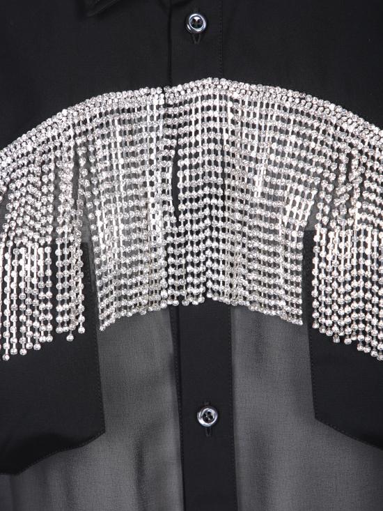  디스퀘어드2 셔츠 S75DL0877 S78533 900 Black - DSQUARED2