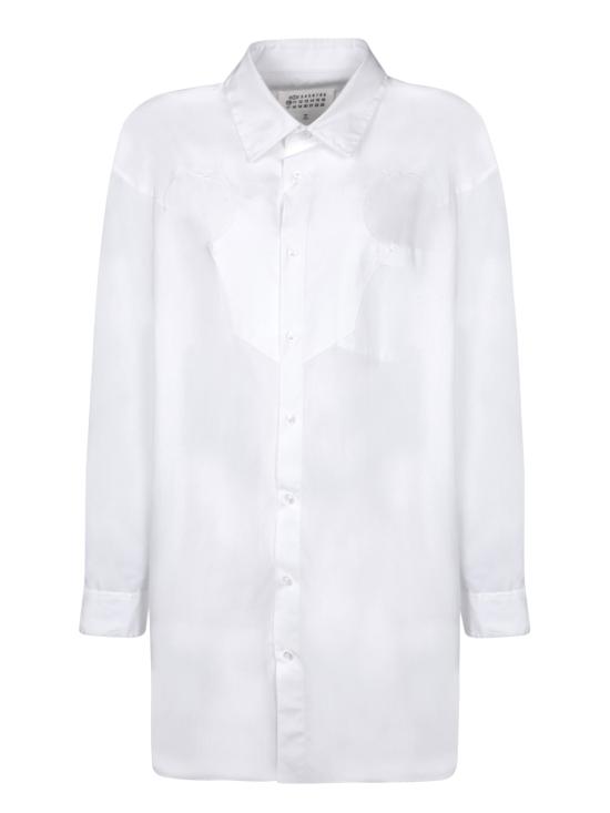  마르지엘라 긴팔 셔츠 S51DT0014 S43001 100 White