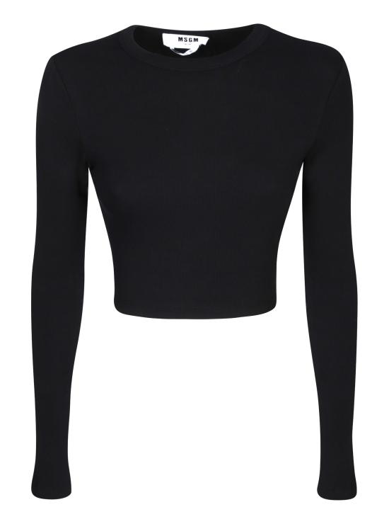 24FW 엠에스지엠 긴팔 티셔츠 3541MDM82 237794 99 Black