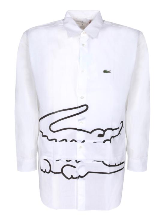  꼼데가르송 긴팔 셔츠 FLB013 051 WHITE White