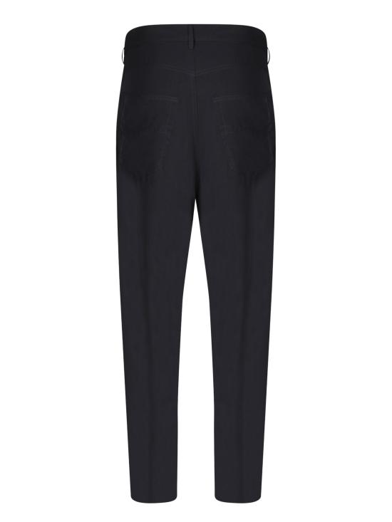 25FW 발렌시아가 스트레이트 팬츠 773256 TFO02 1000 Black - BALENCIAGA