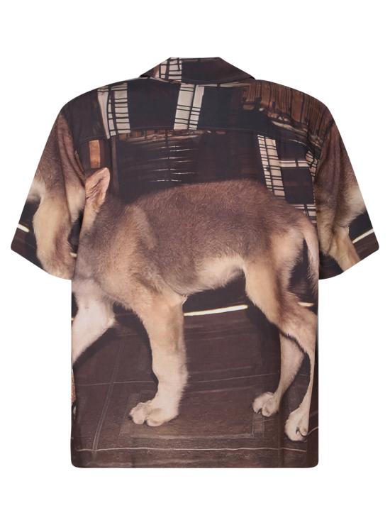  퍽트 반팔 셔츠 TBMW007 FA06 MLT0001 Brown - FUCT