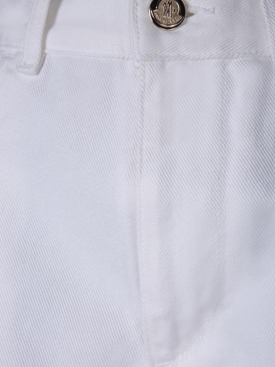 몽클레어 스트레이트 팬츠 2A00014 54A77 001 White - MONCLER