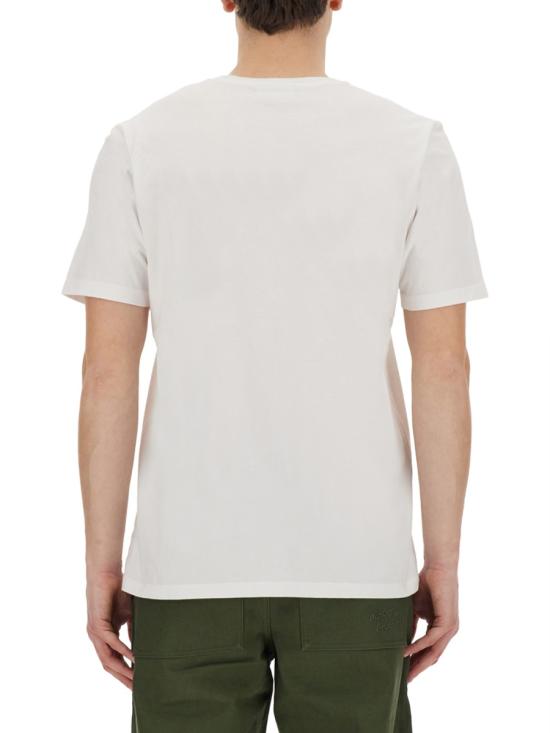 25FW 메종키츠네 반팔 티셔츠 LM00104 KJ0008 P100 White - MAISON KITSUNE