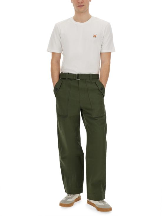 25FW 메종키츠네 반팔 티셔츠 LM00104 KJ0008 P100 White - MAISON KITSUNE